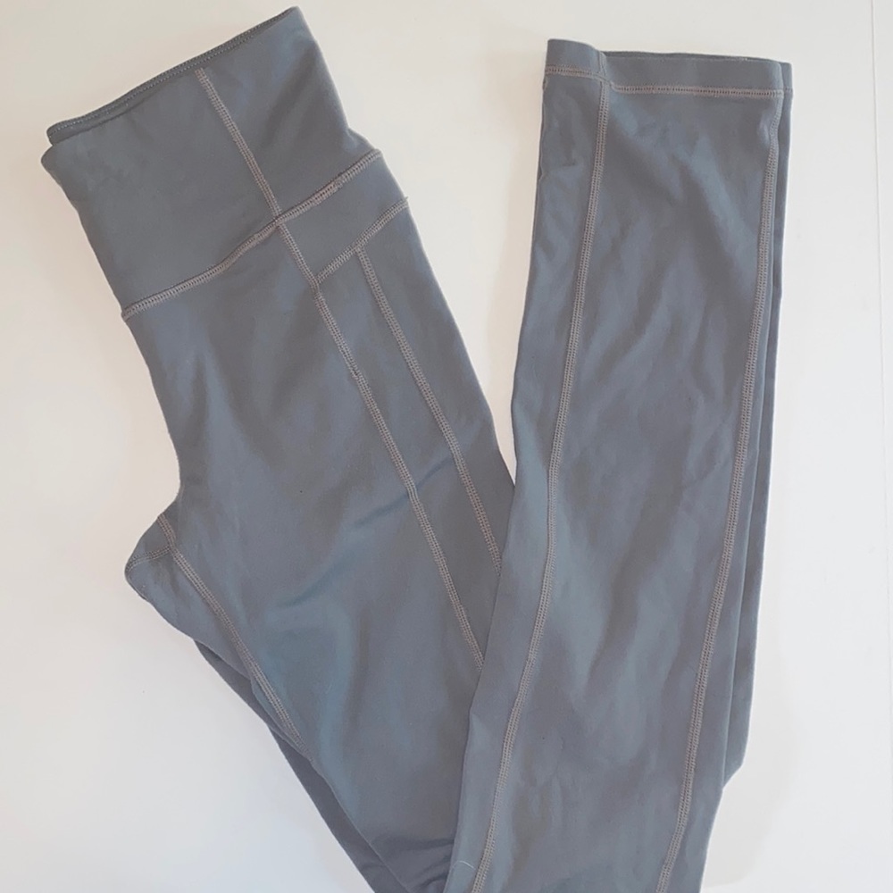 Athleta gray high rise exercise pants size XS - Picture 1 of 9